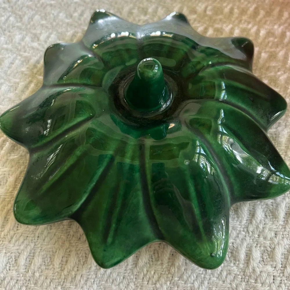 Vintage Ceramic Strawberry Lidded Jar Red Green Fruit Canister Cottagecore Decor